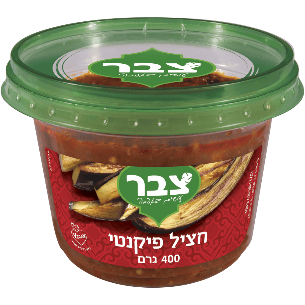 חציל פיקנטי צבר 400 גרם