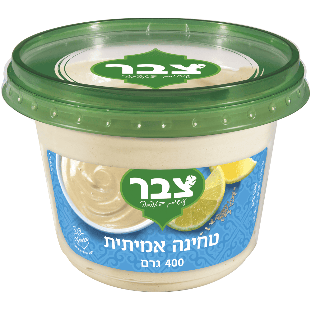 טחינה אמיתית צבר 400 גרם 